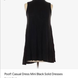 Black poof dress!